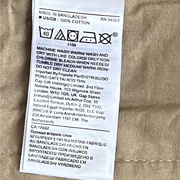 Banana Republic Heritage Relaxed Fit Cargo Tan - Picture 6 of 8